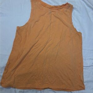 Time and Tru Orange Tank Top